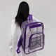 thumbnail image 4 of Baúles de almacenamiento, organizadores de armario y almacenamiento, mochila transparente resistente con compartimento grande para portátil, mochilas de plástico para la escuela, estadios, seguridad,, 4 of 4