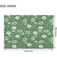 thumbnail image 2 of Wildflowers Bathroom Rug 24"×16",Non-Slip High Absorbent Bath Mat Rug Machine Washable Bahtub Mats Home Decor, 2 of 7