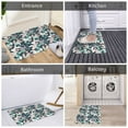 thumbnail image 5 of Sikiie Cute Poodle Dog Print Flannel Anti-slip Floor Mat 16x24in, Thickened Dustproof Entrance Door Mat Floor Mat for Kitchen, Bathroom, Laundry Room, 5 of 7