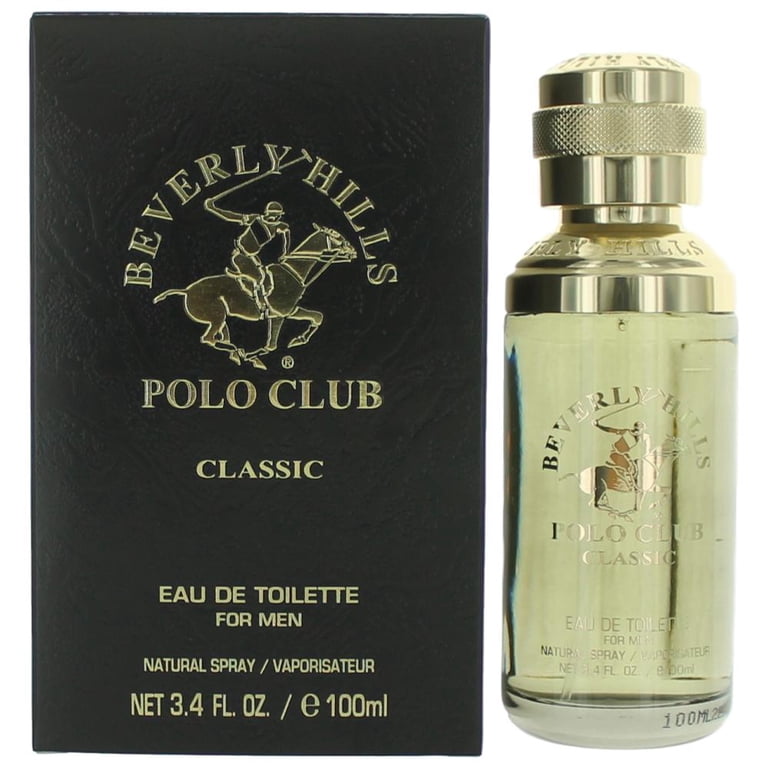 Beverly Hills Polo Club, Eau De Toilette Spray, 3.4 fl oz, Men 