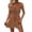 AA-Brown, variant on Tube Rompers for Women 2025 Summer Strapless Short Jumpsuits Casual Drawstring Waist Pleated One Piece jumpsuit Beach Vacation Clothes White S