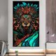 thumbnail image 1 of Cuadros Decorativos Diamond Painting 5D DIY Full Square Drill Animal Kit Decoración del hogar (ZQA1269) Wdftyju embutido en tela, 1 of 9