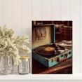 thumbnail image 2 of Retro Turntable Vinyl Record Canvas Print, Wall Art for Living Room, Bedroom, Office, Music Room, Cafe, Bar, 2 of 8