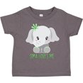 thumbnail image 3 of Inktastic Oma Loves Me- cute elephant Boys or Girls Toddler T-Shirt, 3 of 5