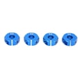 thumbnail image 2 of adaptadores de cubo de rueda hexagonal de 12 mm, acopladores combinadores con pasadores y tornillos, piezas de repuesto para coche RC 1/10 (azul), 2 of 14