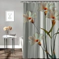 thumbnail image 2 of Orinice Shower Curtain for Bathroom Bird Paradise Bloom Flower Over File This Contains Transparencies is Layered for Easy Manipulation Bath Curtain Bathroom Decor for Bathtubs  60x72, 2 of 7