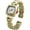 Gold, variant on Collections Quartz Womens 24mm Intricate Concho Bangle Watch