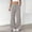 Brown, variant on Womens Pants Loose Summer Women Striped Pants Casual Women Drawstring Pants with Pockets