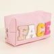 thumbnail image 4 of Bolsa de cosméticos PU Caja de maquillaje de gran capacidad para mujeres Regalos de vacaciones (Rosa) Ndcxsfigh Cuidado Belleza, 4 of 7