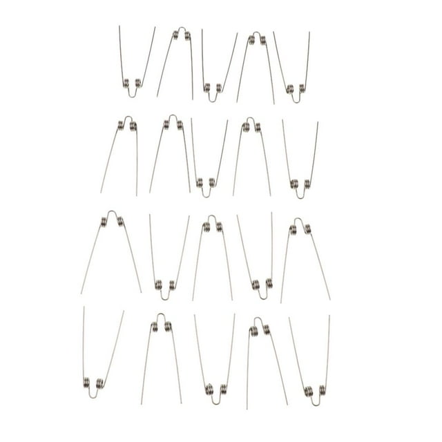 20x Válvula Tornillos Set de Trombón Trompeta de Agua Tuba Barítono Accesorio de Repuesto Perfecto para Guitarra Eléctrica kusrkot Spit Valve Spring