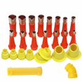 thumbnail image 1 of Stainless Steel Sink,Caulking Tool Kit,Family Use Integrated Rubber Nozzle Tool Kit, Rubber Nozzle Tool with Base, Stainless Steel Material, Caulking Nozzle Applicator Coating for Home, 1 of 2