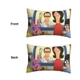 thumbnail image 6 of Throw Pillow Covers 20x30 Inch, Bob's Burgers Decorative Pillow Case for Sofa Couch Chair Bedroom Modern Decor, 6 of 7