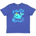 thumbnail image 3 of Inktastic Cute and Playful Narwhal Youth T-Shirt, 3 of 5