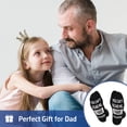 thumbnail image 7 of Funny Father Day Socks for Dad Father Grandpa Brother Men –Novelty Fathers Husband Birthday Gifts–Novelty Fun Crazy Silly Men Sock Christmas Stocking Stuffers, 7 of 7