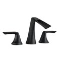 thumbnail image 6 of Proox Three-Holes Double handles Widespread Waterfall Bathroom Sink Faucet, 6 of 7