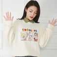 thumbnail image 5 of Women Floral Classic Detachable Shirt Fake Collar Clothes Accessories Lapel Blouse False Collar 8, 5 of 8