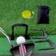 thumbnail image 2 of Putting Gates Portable 2 Base de Alineación de Putt de Sala de Estar de Jardín, 2 of 9