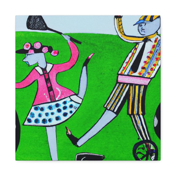 Links of Golfing Bliss - Canvas