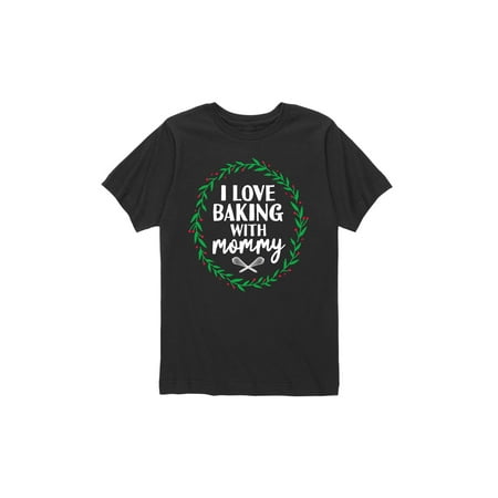 

Instant Message - I Love Baking With Mommy - Toddler Short Sleeve Tee