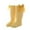 Yellow, variant on XIMIN Baby Girls Bow Knee High Socks Toddler Leggings Ruffle Stockings Long Cotton Tube Socks Dress Socks Baby Girls Knee High Socks Tube Bow Long Stockings