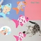 thumbnail image 1 of Juguete para Mascotas onlyliua Juguete para Gatos de Menta Forma de Pez de Papel con Forma de Anillo, 1 of 2