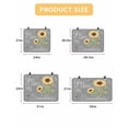 thumbnail image 7 of Large Induction Cooktop Protector Mat You Are My Sunshine Stove Top Covers for Electric Stove, Yellow Sunflowers Cute Bees Heart Grey Decorative Stove Burner Cover Mats, Glass Top Stove Cover, 7 of 7