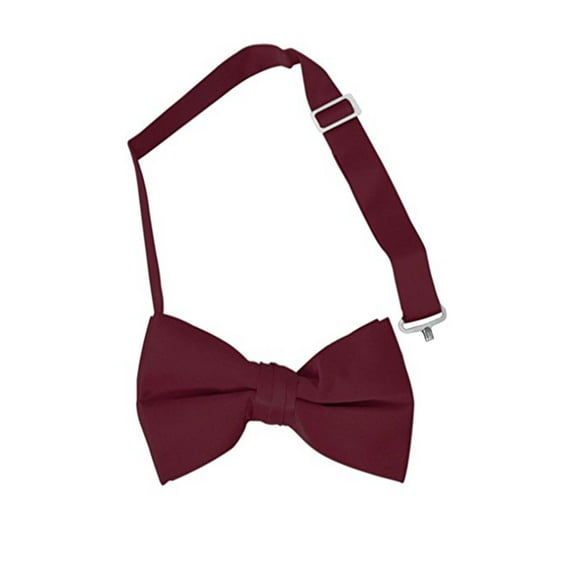 Boy's Poly Satin Banded Bow Ties