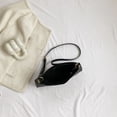 thumbnail image 2 of Bolsas de hombro para mujer, diseño de piedra de PU suave, pequeño bolsillo para teléfono (negro) Likrtyny Para Estrenar, 2 of 9