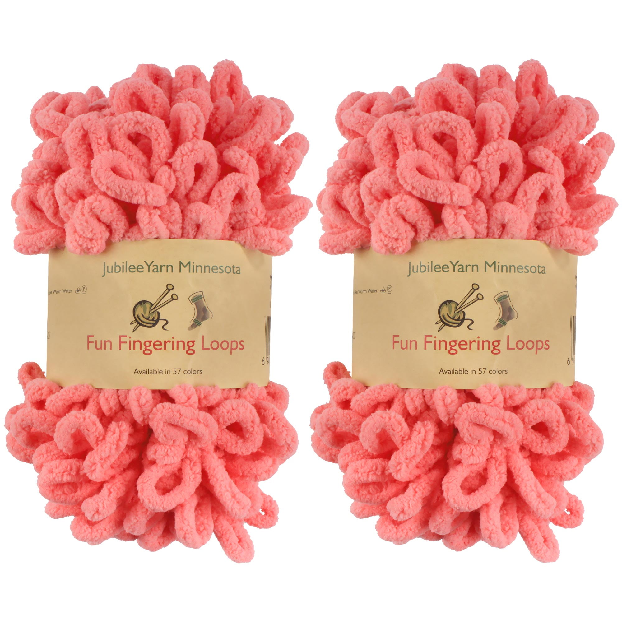 JubileeYarn Fun Finger Loops Yarn Polyester Jumbo Loop Yarn 100g