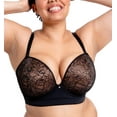 thumbnail image 3 of Curvy Kate Hey Girls SuperPlunge Strapless Bra (CK071108),36G,Black/Latte, 3 of 7