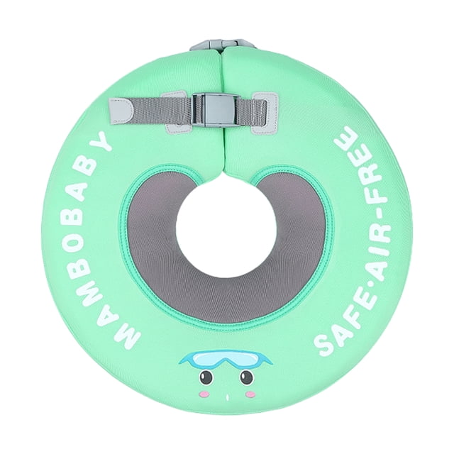 Anillo de natación Mambobaby B510, flotador no inflable para bebé, anillo para el cuello, flotador para la cabeza, anillo de natación, juguetes, entrenador de natación para bañera de piscina, bebés de Mambobaby Anillo de natación
