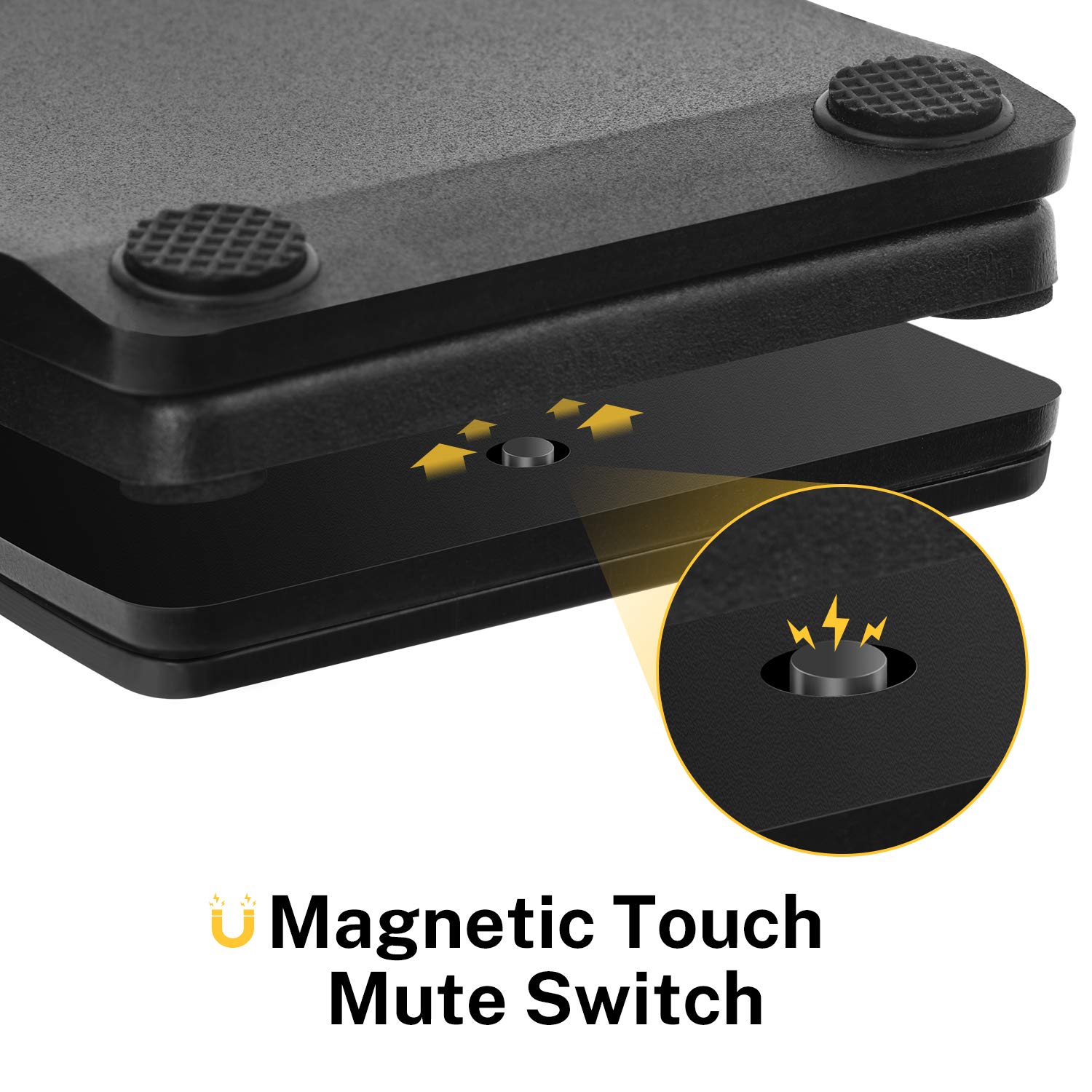 Pédale Tourne-pages Sans Fil Bluetooth - Pour IPad, Tablette Android, PC - Autonomie 80h, Résistante à La Poussière - Musicien, Conférencier, Lecteur