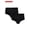 Black/Black, variant on No Boundaries Boyshort Super Absorbency Period Underwear, 2-Pack, Women’s XS-XXL