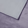 thumbnail image 3 of Dreamlab Bohemian Purple, Gray, Multi-color Microfiber Reversible Bed Blanket Queen, 3 of 4