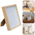 thumbnail image 2 of BKBP Shadow Box Display Case Picture Frame with Glass Front,Dried Flower Photo Frame,Table Top Display or Wall mounting,Flower Display Stand and Baby Birth Memorial Wedding Photos, 2 of 9