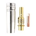 thumbnail image 5 of 15Ak Mig Welding Torch Nozzle Contact Tip Set 3Pcs For Binzel Style Welders - 0.6Mm 0.8Mm 0.9Mm 1.0Mm 1.2Mm Aperture Options 1.2Mm, 5 of 9