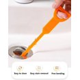 thumbnail image 2 of Plumbing unclogger Tool, 6 Pack 50.5cm Length Drain Cleaner Sticks, Drain Cleaning Tool, Hair Catcher Stick Pipe Tub, for Kitchen, Sink, Toilet, Bathtub, 2 of 5