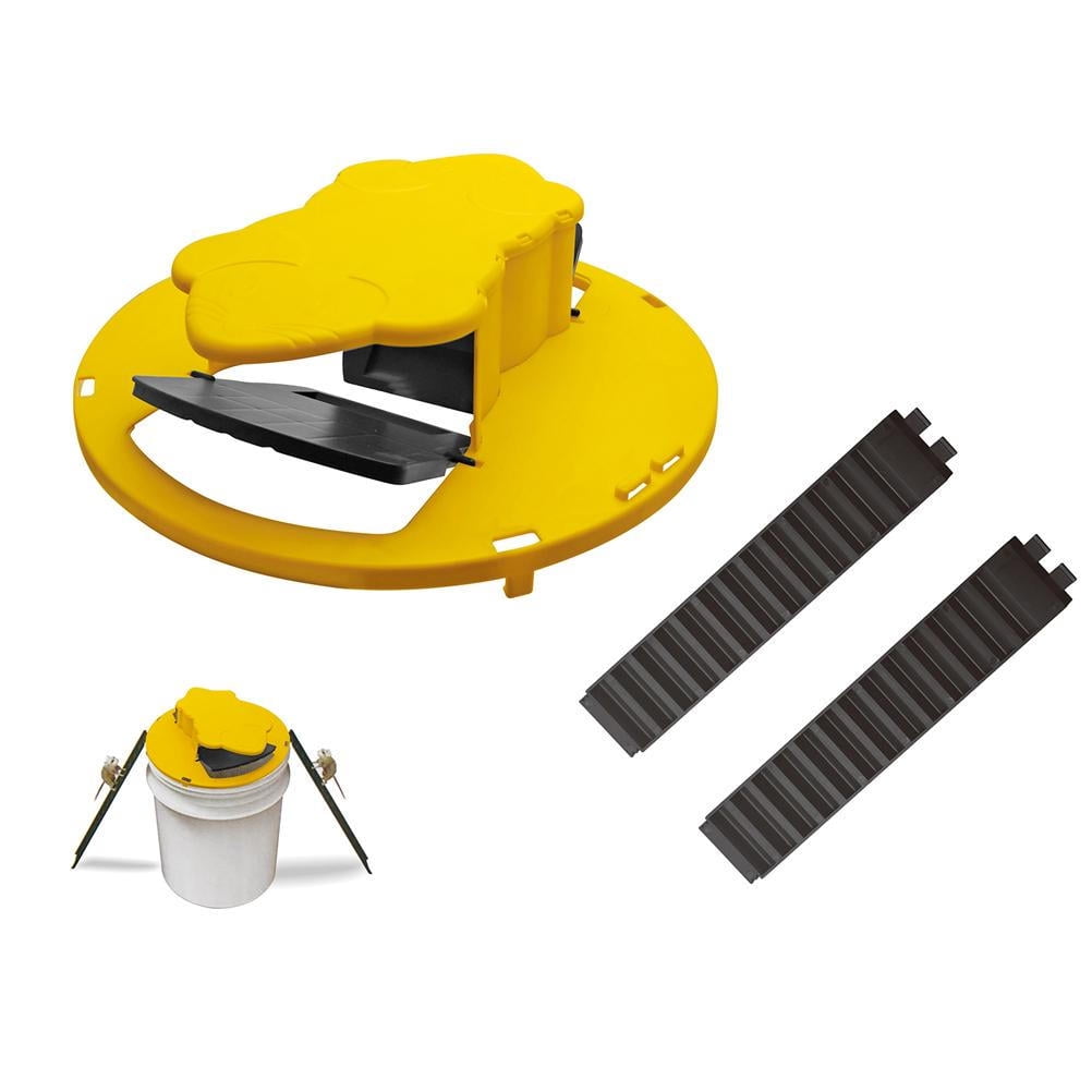 Smart Mouse Trap Reusable Plastic Flip and Slide Mousetrap Detachable