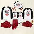 thumbnail image 2 of 2042 Christmas Pajamas For Adults And Kids, White And Black We Are Family Christmas Pajamas, NB - Men 6XL, 2 of 7