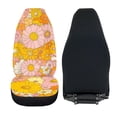 thumbnail image 6 of XYZCANDO Car Seat Covers Colorful Daisy 2 Piece Car Front Seat Covers Breathable SUV Van Auto Waterproof Protector Vehicle Seat Protector, 6 of 10