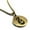 Gold, variant on Stainless Steel Manaia (Guardian Spirit) Maori Symbol Round Medallion Pendant Necklace