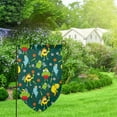thumbnail image 2 of Wukai Sport Monster Print Garden Flag 12.5x18 Inch Double Sided Sun-resistant Rain-resistant, Wrinkle-resistant Colorfast(Only Flag), 2 of 7