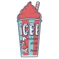 thumbnail image 2 of Men's ICEE Coldest Drink in Town Classic Cup Graphic Tee White 3X Large, 2 of 5