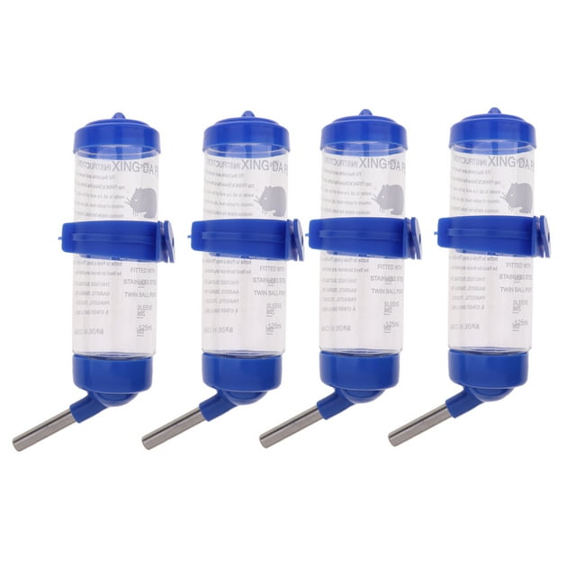 Paquete de 4 Botellas de Agua para Mascotas Pequeñas Sunnimix 125ML