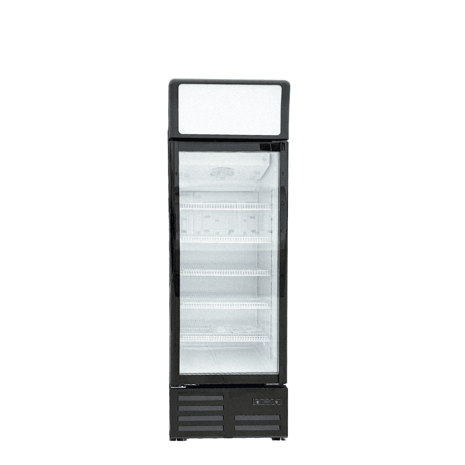 Cooler Depot 21 inchs 13.7 cu.ft, Commercial Beverage Merchandiser Refrigerator, top Light Box, NSF Certified.