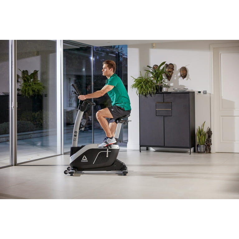 Reebok SL8.0 Exercise Bike, Indoor Upright Stationary Cycling Reebok SL8.0 Exercise Bike, Indoor Upright Stationary Cycling