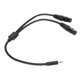 thumbnail image 5 of Cable Adaptador Divisor JORINDO Doble XLR Hembra a 3,5 mm 1/8 Pulgada, 5 of 12