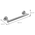 thumbnail image 6 of DTOWER Towel Rack Stainless Steel Hanging 30cm Single Bar Shower Towels Rod Holder Wall Mounted Storage Shelf Bathroom Accessories, 6 of 7