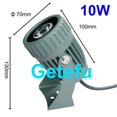 thumbnail image 3 of Foco LED para exteriores, 110 V, 220 V, 12 V, 10 W, 24 W, resistente al agua, con ángulo de haz estrecho, para paisajes, calles, jardines, focos cuadrados, 3 of 5