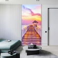 thumbnail image 5 of 77x200cm Etiqueta de puerta 3D Bodega Foto Mural Trompe l'oeil Calcomanías de pared PVC Papel tapiz impermeable para dormitorio Baño Cocina Decoración Pegatinas de puerta, 5 of 5